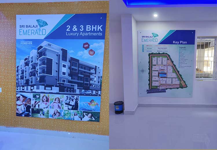 sri balaji emerald indoor branding