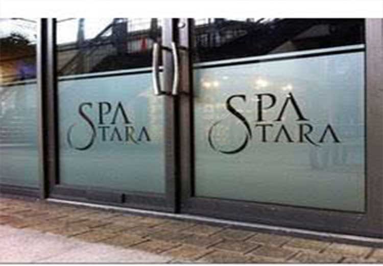 spa tara indoor branding