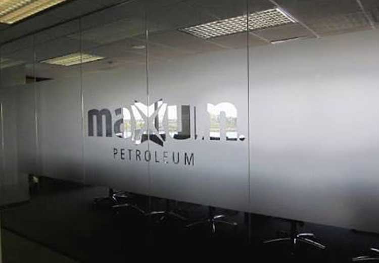 maxiun petrolium indoor branding